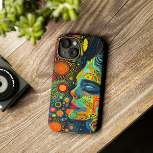 Phone Case, whimsical colorful design, Artistic design, Tough Case, Colorful whimsical fantasy design, iPhone 15, 14, 13, 12, 11, Samsung, Pixel