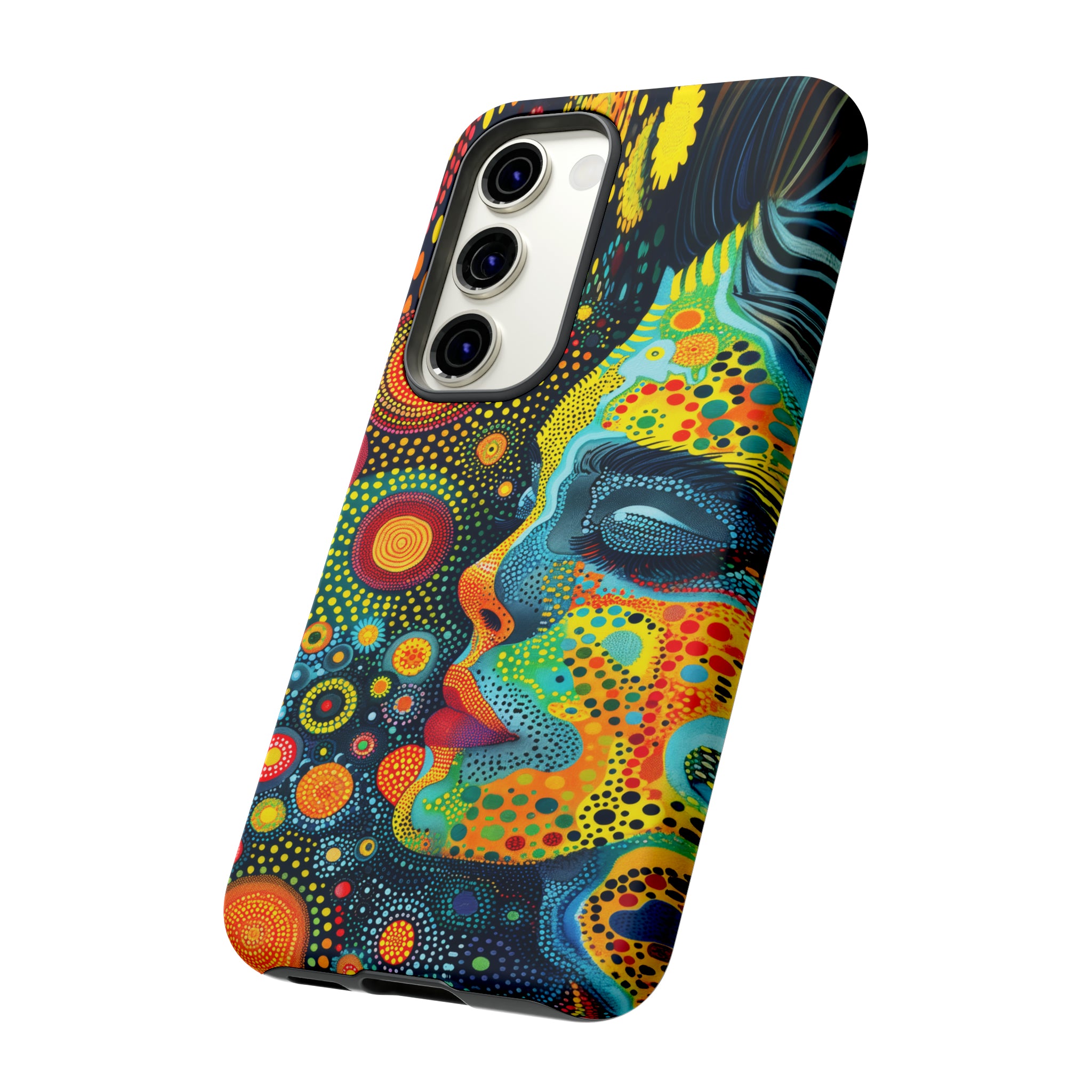 Phone Case, whimsical colorful design, Artistic design, Tough Case, Colorful whimsical fantasy design, iPhone 15, 14, 13, 12, 11, Samsung, Pixel