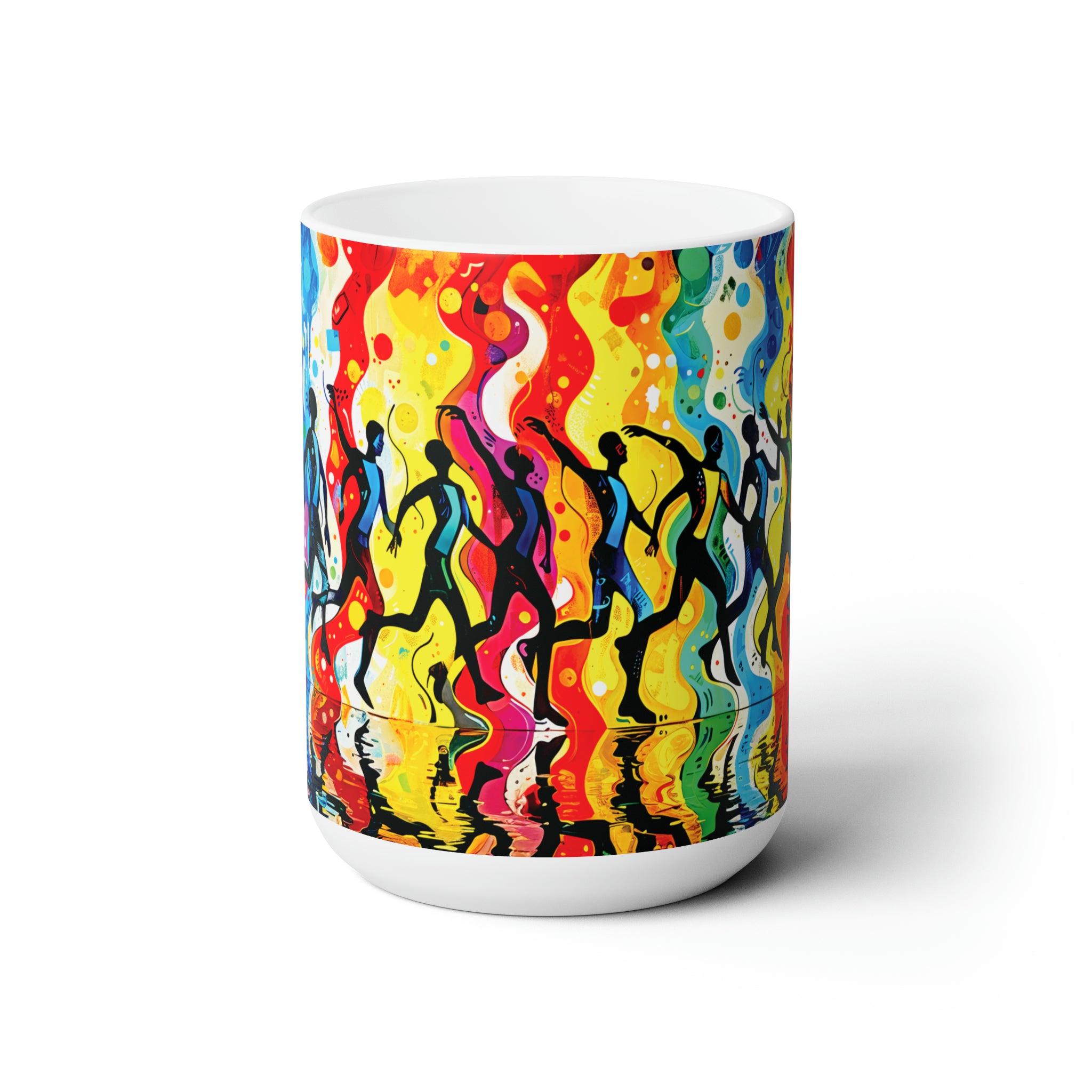 Rainbow reflection Ceramic Mug 15oz