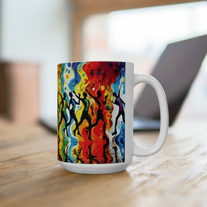 Rainbow reflection Ceramic Mug 15oz