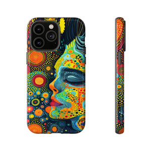 Phone Case, whimsical colorful design, Artistic design, Tough Case, Colorful whimsical fantasy design, iPhone 15, 14, 13, 12, 11, Samsung, Pixel