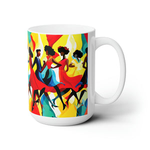 Dancing Ceramic Mug 15oz