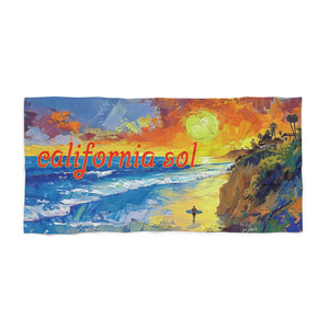 California Sol Beach Towel 36" x 72"