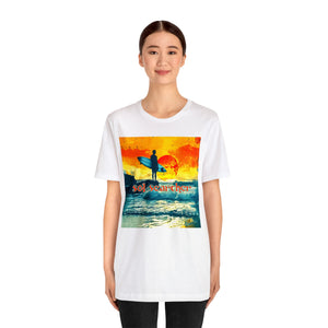 Sol Searcher sunset Unisex Jersey Short Sleeve Tee