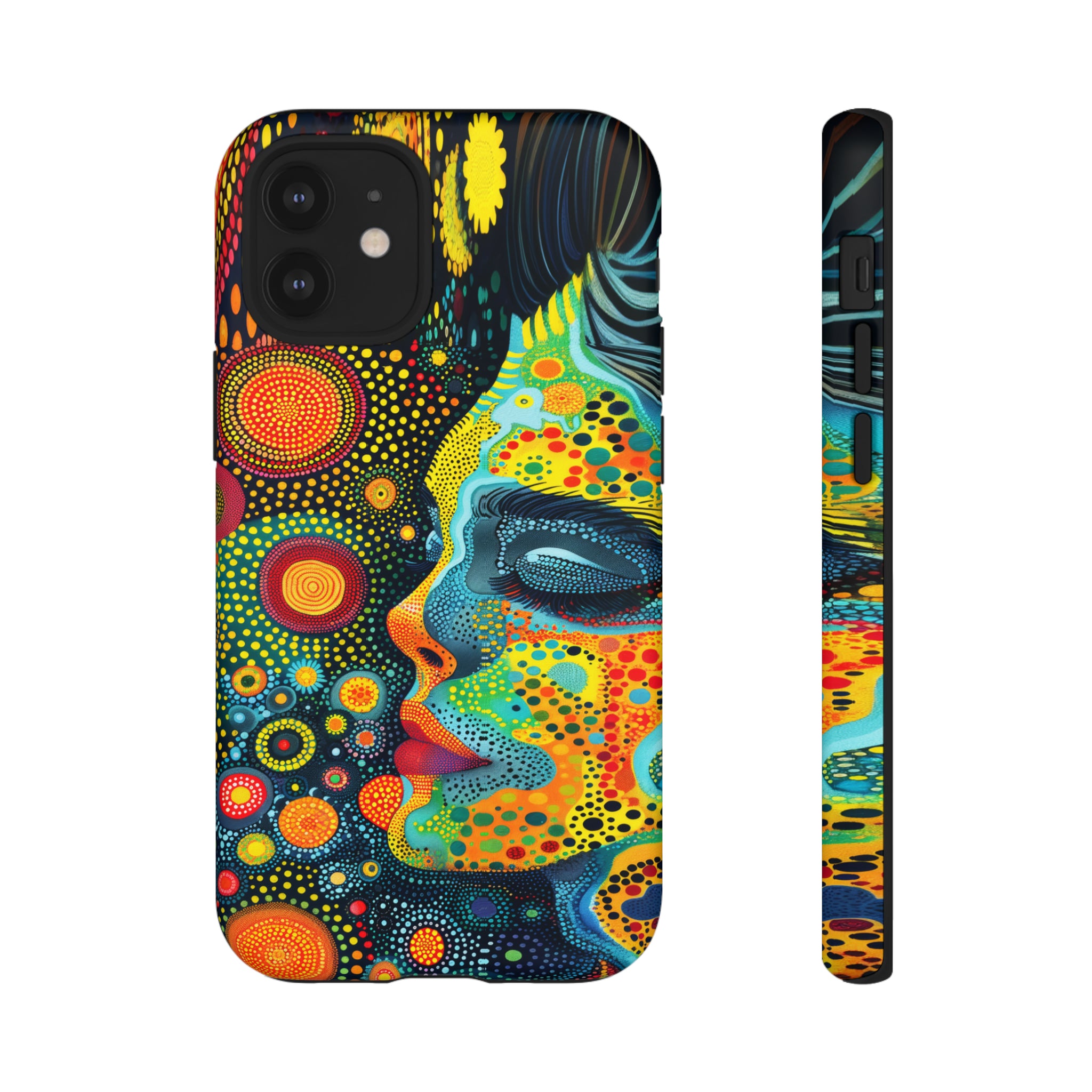 Phone Case, whimsical colorful design, Artistic design, Tough Case, Colorful whimsical fantasy design, iPhone 15, 14, 13, 12, 11, Samsung, Pixel