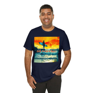 Sol Searcher sunset Unisex Jersey Short Sleeve Tee