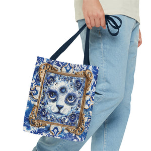 Third eye kitty Tote Bag