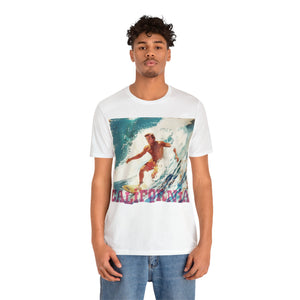 Ride the wave California Unisex Jersey Short Sleeve Tee